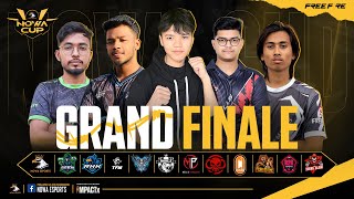 GRAND FINALS OF FREE FIRE NOWA CUP ||  BANGLADESH VS NEPAL FACE-OFF FT. RHK,EXE,HP,FNO,TFM,NOWA