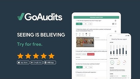 GoAudits Mobile Platform for Audits & Inspections