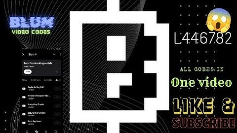 #blum @blumcrypto Blum all video codes 😱Blum video tasks 🤯 💲 earn crypto ✅ navigation crypto code