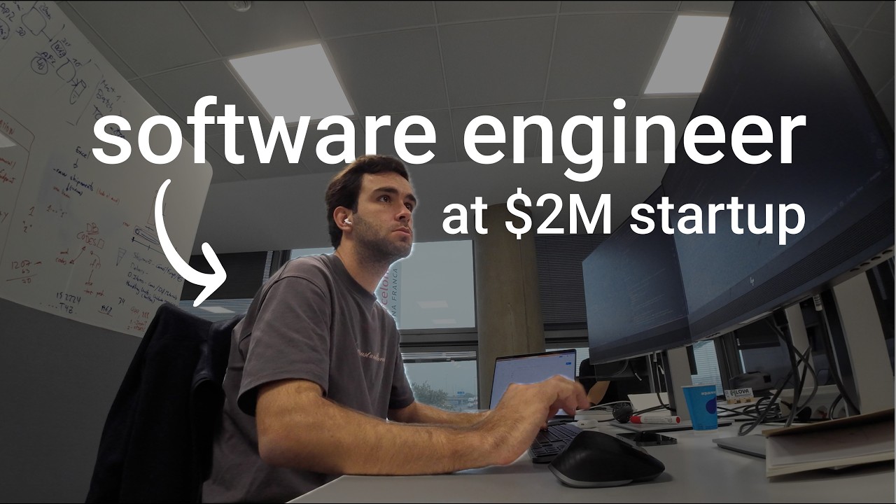 Day in the life of a Software Engineer - Startup Vlog #2 - YouTube