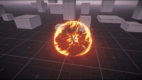 Unity VFX Portfolio - Fire Orb Explosion