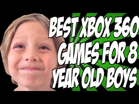 best xbox 360 games for 8 year old boy