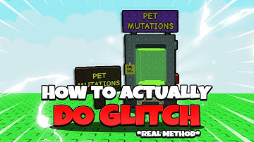 HOW TO DO THE PET MUTATION GLITCH CORRECTLY | GROW A GARDEN
