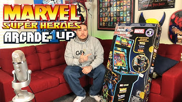 MARVEL SUPER HEROES ARCADE1UP Review + ROOM TOUR
