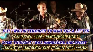 HALLUR and THE BELLAMY BROTHERS SEND ME A LETTER AMANDA LYRICS DAN TEKS TERJEMAHAN BAHASA INDONESIA