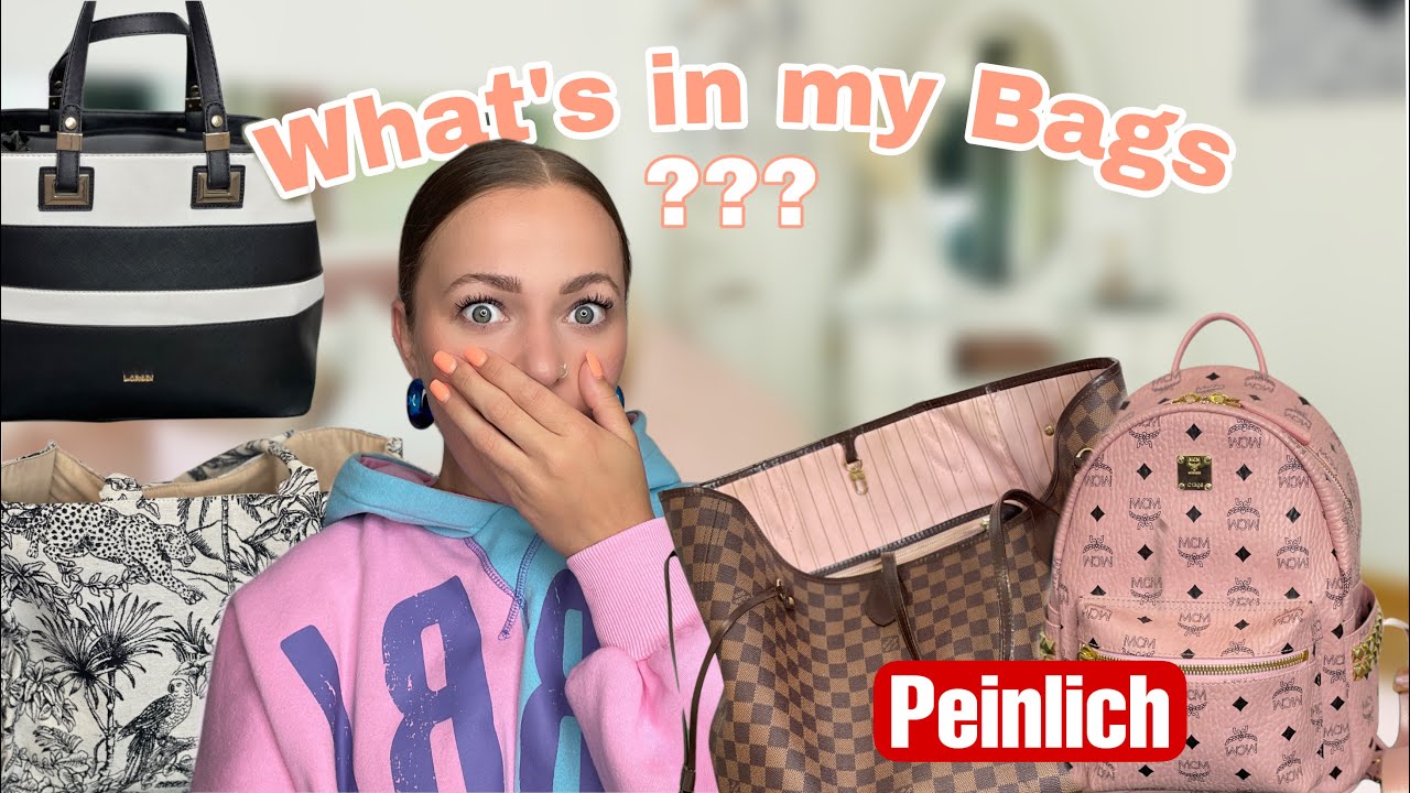 ICH PACKE ALTE TASCHEN AUS VON VOR ÜBER 1 JAHR ! Ich finde sogar GELD 🤑 I Mrsbibii