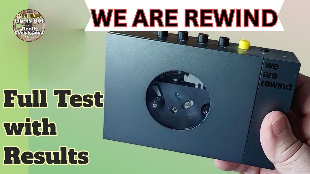 We Are Rewind Cassette Player: Is it any good? A Full Review.. 