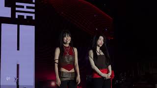 [231231] RED VELVET IRENE & SEULGI (아이린&슬기) Naughty + Monster FANCAM | BGC 2024 NYE COUNTDOWN