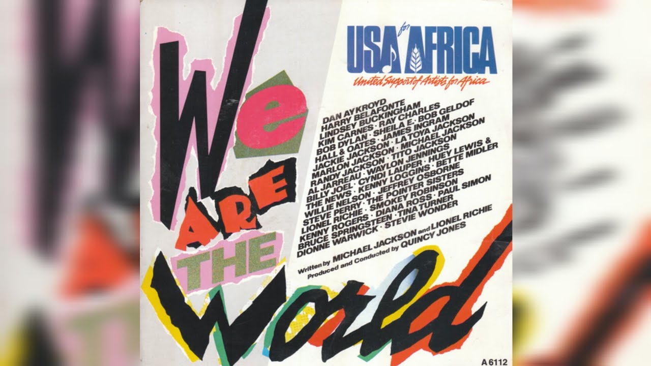 USA For Africa - 01. We Are The World (Album Version) - YouTube