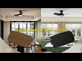Amico Ceiling Fans with Lights, 30 inch Low Profile Ceiling fan with Light and Remote, Flush Mount