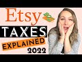 Etsy Taxes Explained 2022 For Beginners (Self Employed Taxes For Dummies) What Is Tax Deductible?