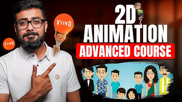 2D Animation Complete Course For Beginners in Hindi / Urdu