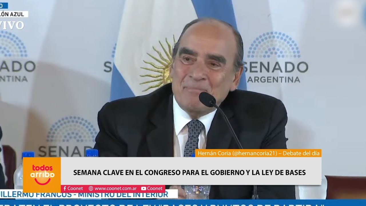 Semana clave para el gobierno y la ley de bases - YouTube