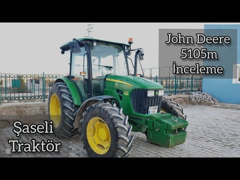 JOHN DEERE 5105 M DETAYLI İNCELEME // 32 VİTES VE ŞASELİ BİR TRAKTÖR OLARAK SEGMENTİNDE ÇOK İDDİALI