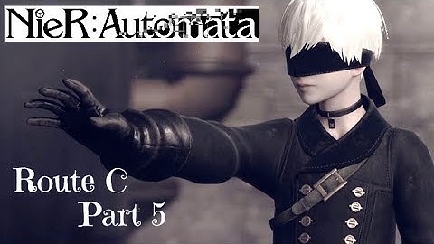 Kitty plays Nier:Automata route c - Part 5 - ENDINGS D AND E MAKE ME EMOTIONAL