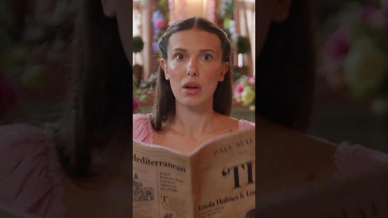 can these fans solve the case of the Enola Holmes 3 premiere? #Netflix #EnolaHolmes