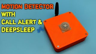 How to make Motion detector with Call alert | SIM900 & NodeMCU