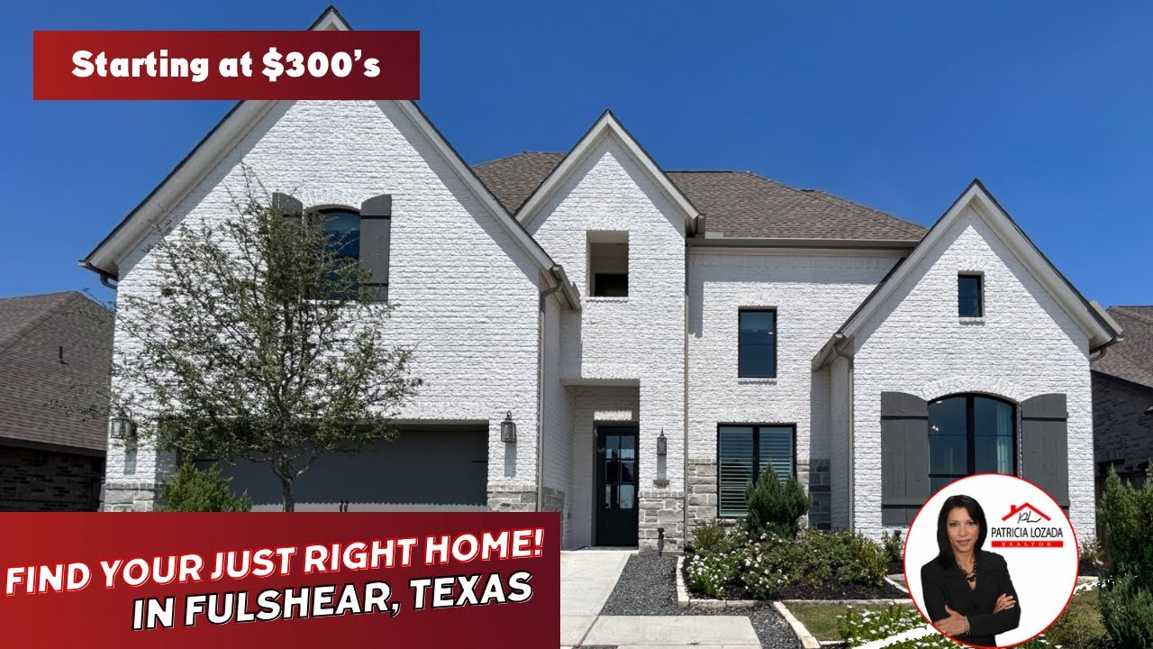 New Homes for Sale in Fulshear Texas YouTube