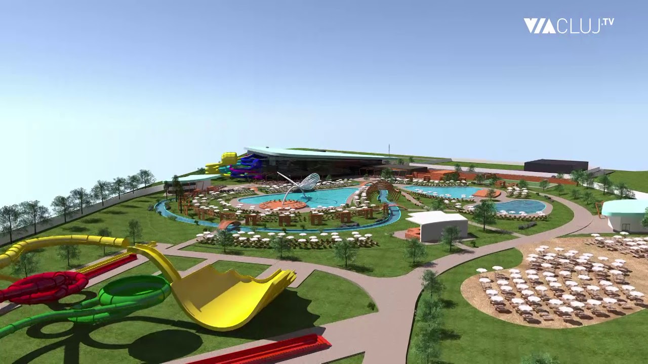 Imagini 3d Cu Aqua Park Chinteni In Exclusivitate La Via Cluj Tv