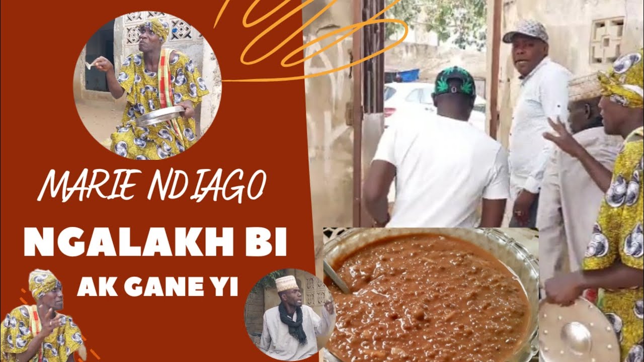 MARIE NDIAGO : NGALAKH BI AK GANE YI 😂😂😂 KÉN DOU... #pâques #sketch #series #film #theatre