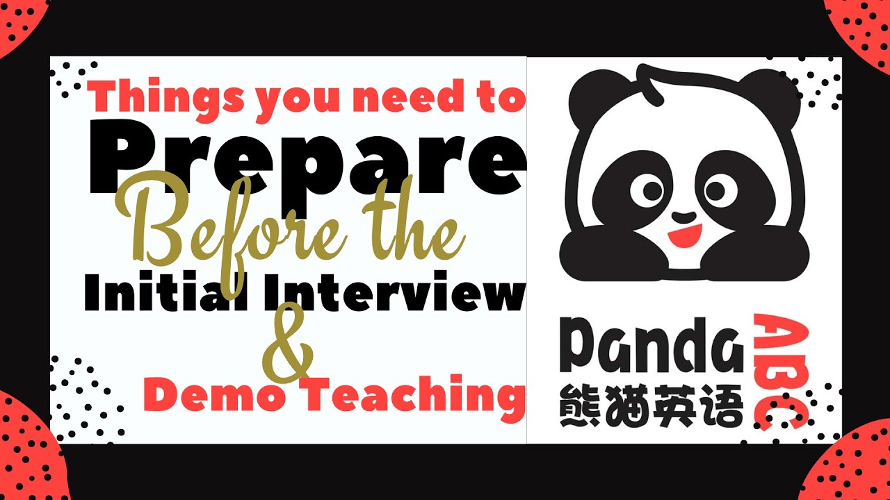 How to pass initial interview and demo? | Panda ABC FAQ