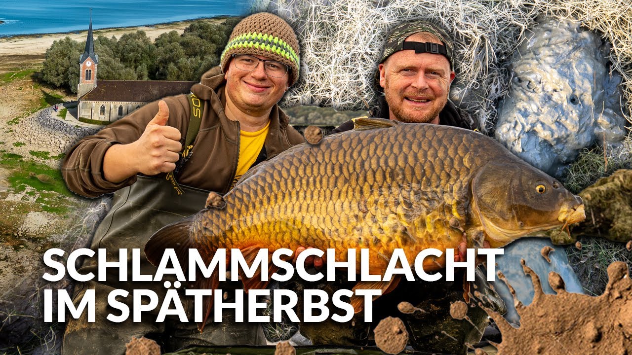 Schlammschlacht im Herbst 💩 | Back to Lac Du Der | mit Boilies in Frankreich 🇫🇷 | P.R. Baits