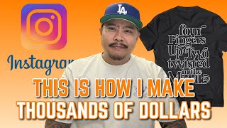 How To Sell TShirts On Instagram