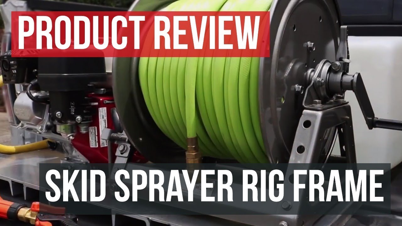 Pesticide Skid Sprayer Rig Frame Review YouTube