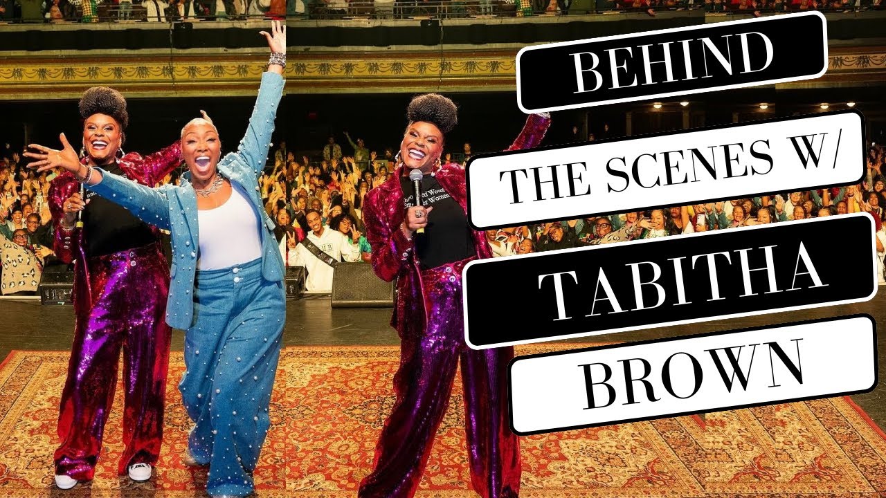 Tabitha Brown Book Tour, Interviewing Her, Live Makeover & Staff Reactions