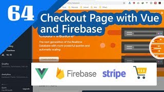 64 - Shopping Checkout Page with Vue and Firebase