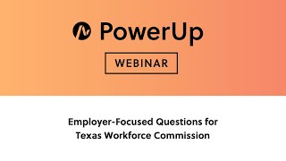 Please join us for a webinar discussion employers and businesses who
have been impacted by covid-19 with the texas workforce commission on
current on...