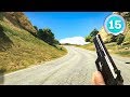 FIRST TIME PLAYING IN FIRST PERSON - Grand Theft Auto 5 - Part 15