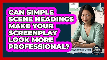 Can Simple Scene Headings Make Your Screenplay Look More Professional? - Screenwriter