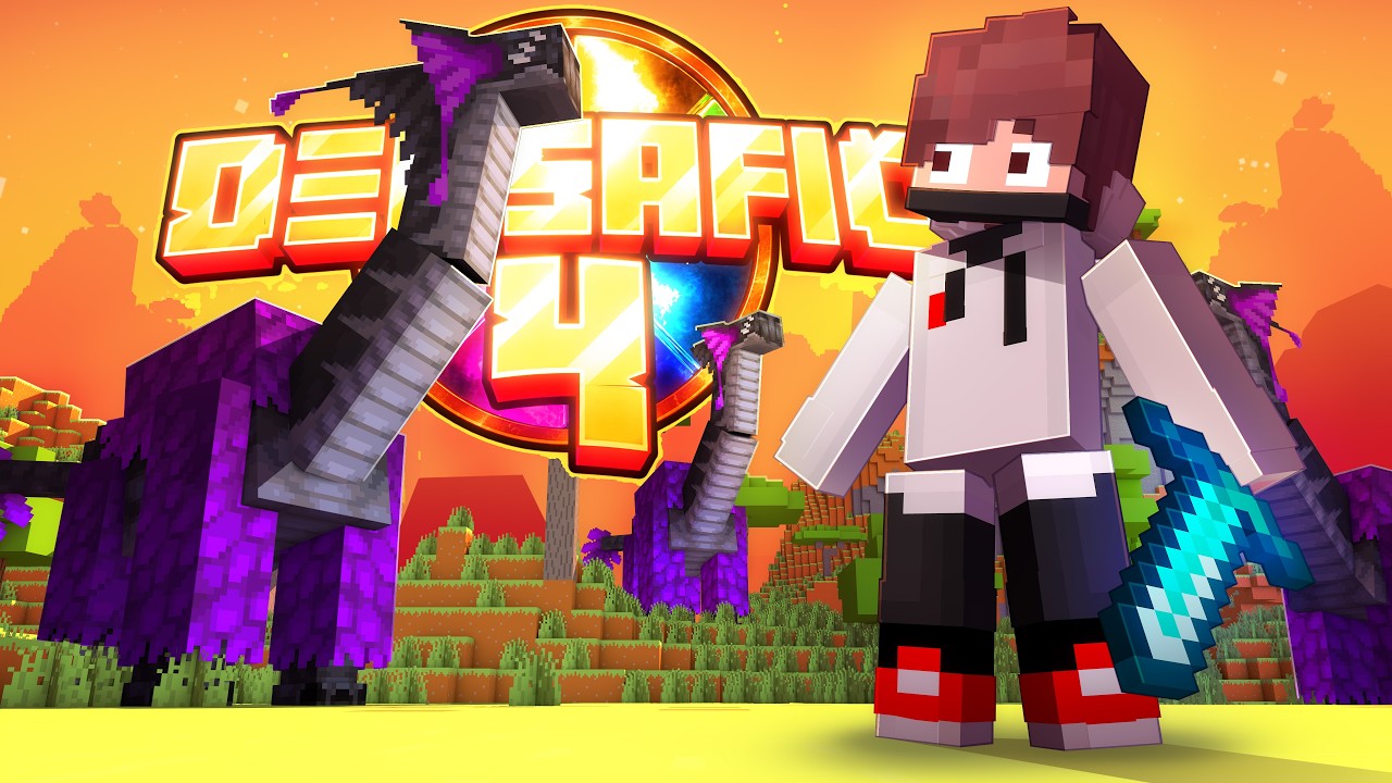UNA NUEVA DIMENSIÓN | DEDsafioMinecraft4💀 Día 2