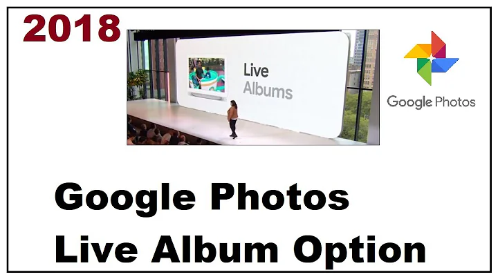 Google photos live Album Option