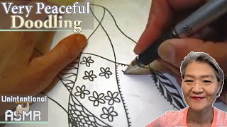 Unintentional Asmr Very Relaxing Doodling Asian Accent Whispering Humming 