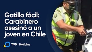 Chile: Carabinero asesinó a un malabarista a sangre fría