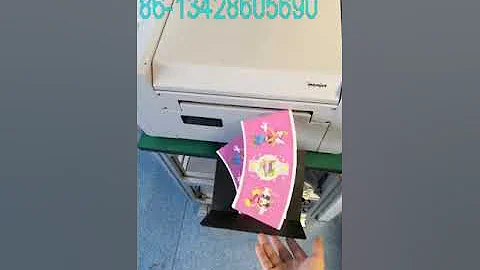 Full background color paper cup fan printing machine