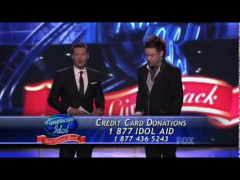 David Cook - Idol Gives Back 4-21-10