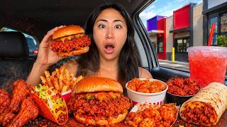 I Tried the SPICIEST Food at Every Fast Food Restaurant!!