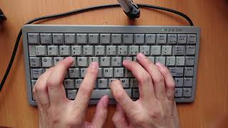 Cherry G84-4100 (ML switches) sound test