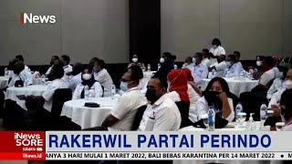 Rakerwil Partai Perindo, Hary Tanoesoedibjo: Hadir Berjuang untuk Indonesia #iNewsSore 02/03