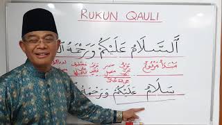 Download Lagu RUKUN SOLAT KE 5. MEMBERI SALAM MP3