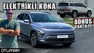 Elektrikli Hyundai Kona Kullandık | Santa Fe İlk Karşılaşma | Otopark.com