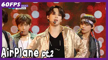 60FPS 1080P | BTS - Airplane pt.2, 방탄소년단 - Airplane pt.2 Show Music Core 20180526