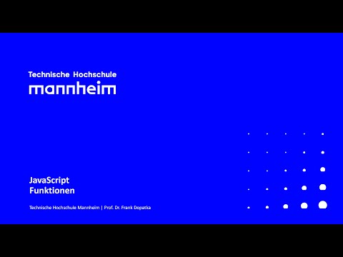 JavaScript: Functions