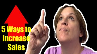 5 Ways to Increase Your Sales in ANY Economy- (Grant Cardone Style!)