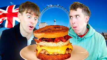 UK's BEST Breakfast sandwich!!