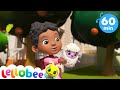 Mary Had a Little Lamb Song +More Animal Nursery Rhymes for Kids | Little Baby Bum