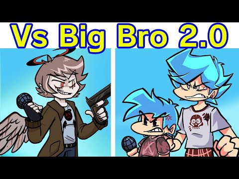 Friday Night Funkin' Vs Big Brother (Full Game Walkthrough) (In Spanish)